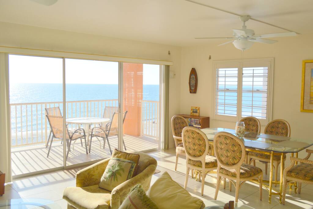 View from Dining area