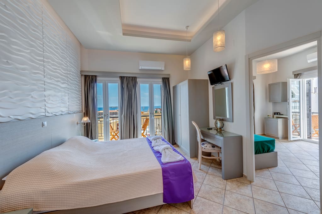 The master bedroom