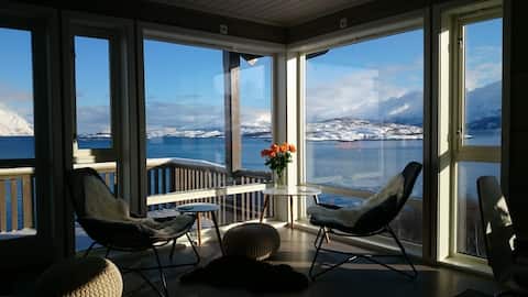 Lyngen Alps Panorama. The best view.