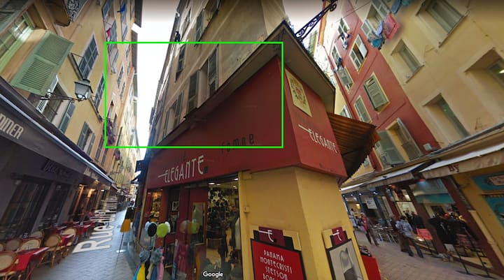 旧市街 - ヴューニースの中心部にある1ベッドルーム（プラスロフト）のアパート。 - ニース