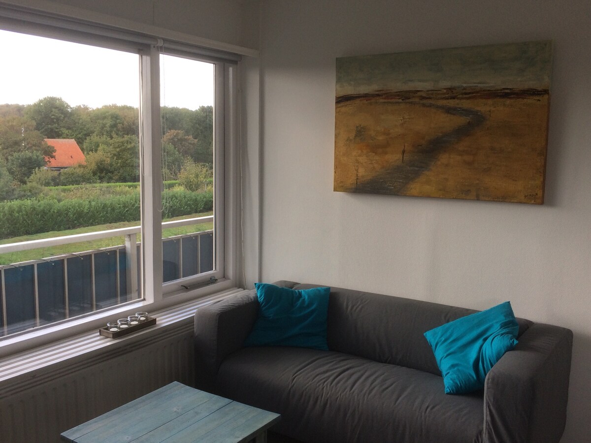 Top performing Airbnb: Apartment close to beach and dunes in Dishoek