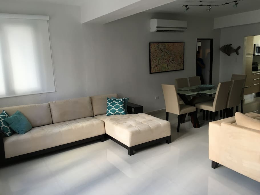 Tv area other side.