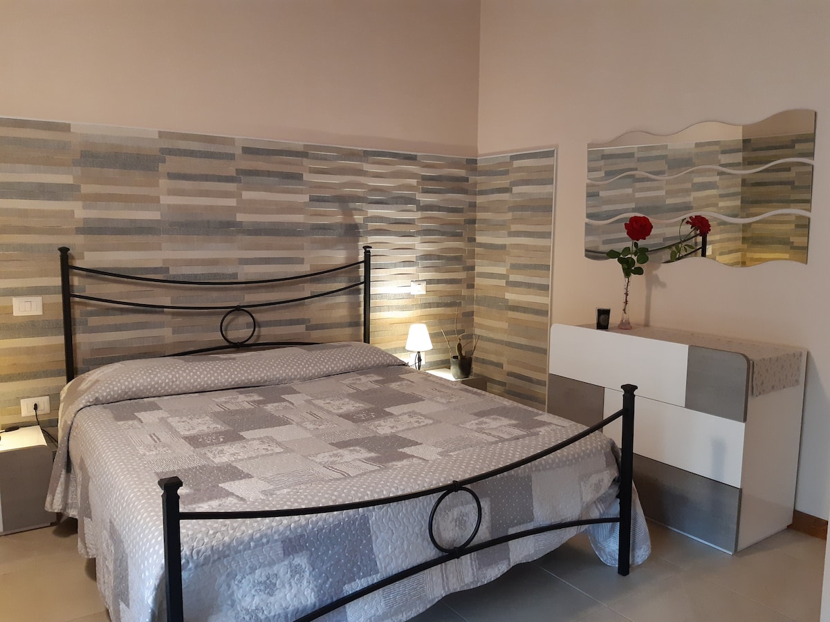 The large double room