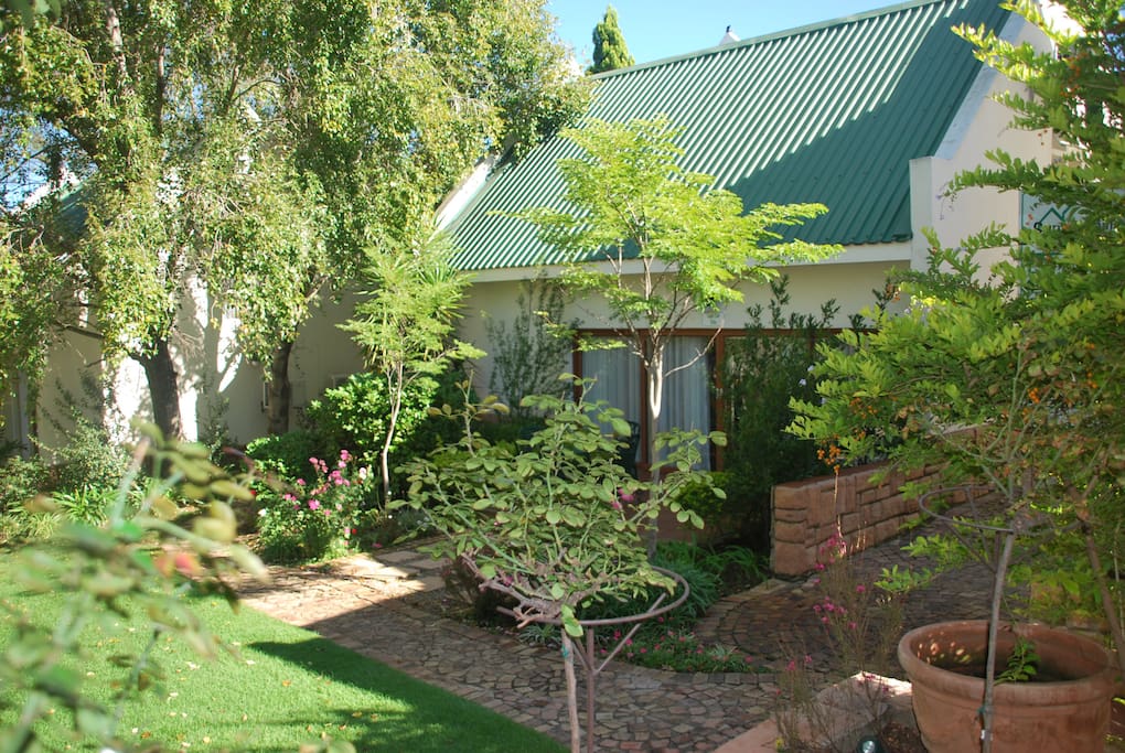 Beautiful gardens.