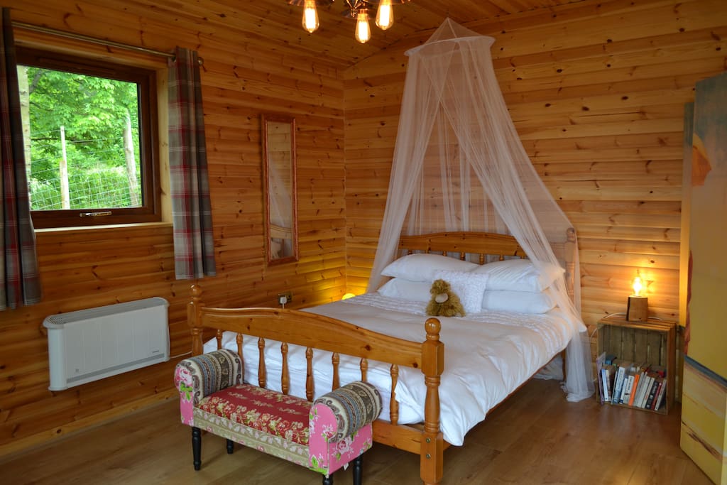 Light and airy sleeping area