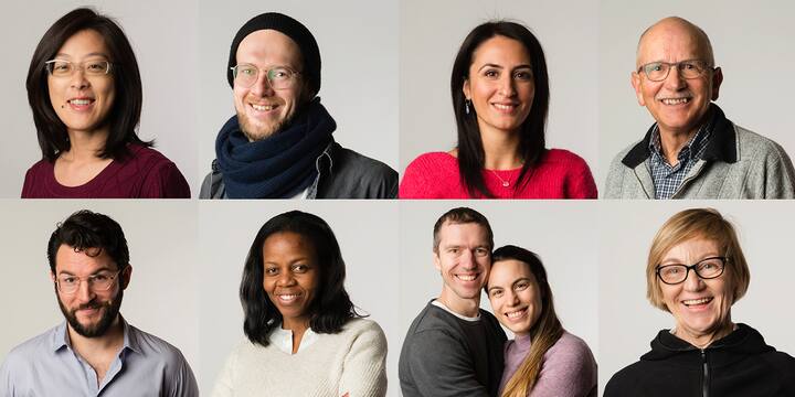 image of people smiling