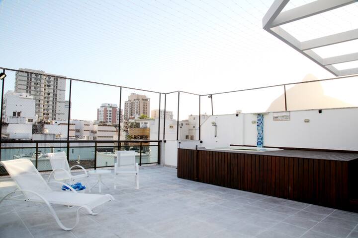 Cobertura Duplex 270m2 Leblon, Praia Bares, etc gallery image 2