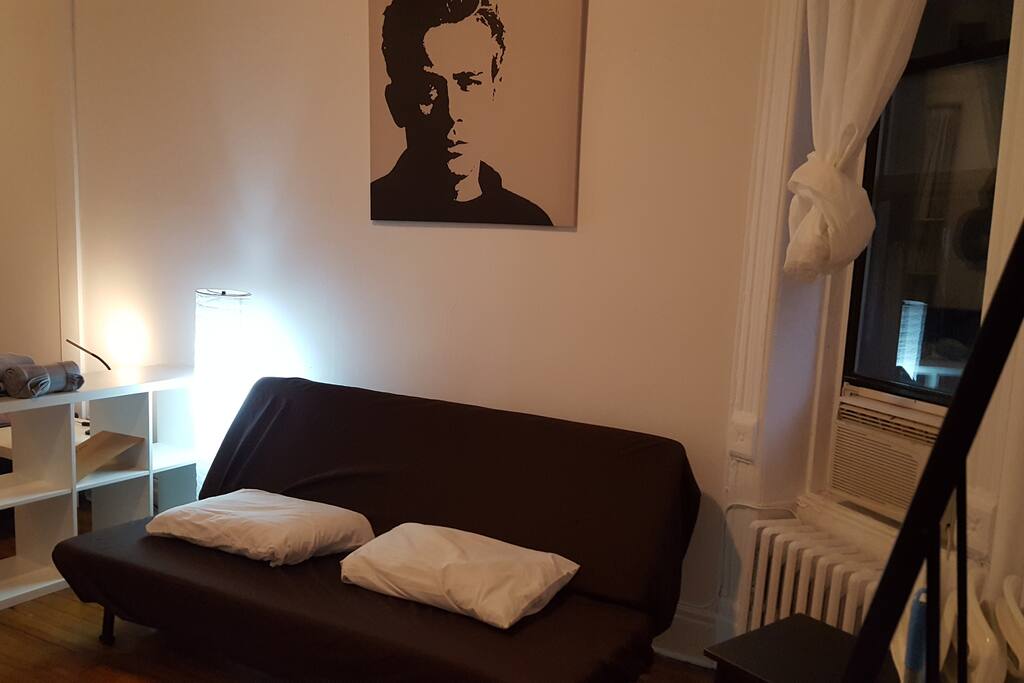 living room futon