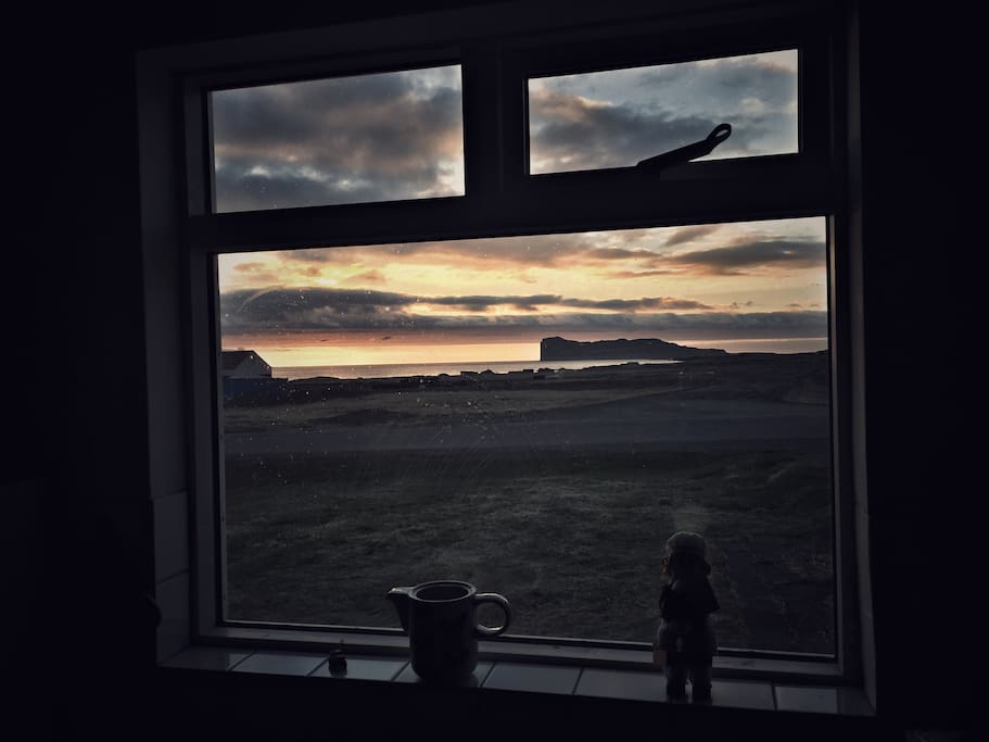 View from the kitchen window