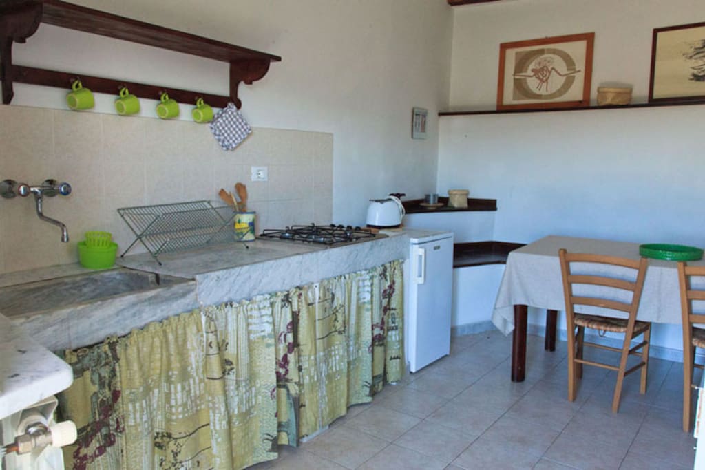 Dettaglio cucina piano terra