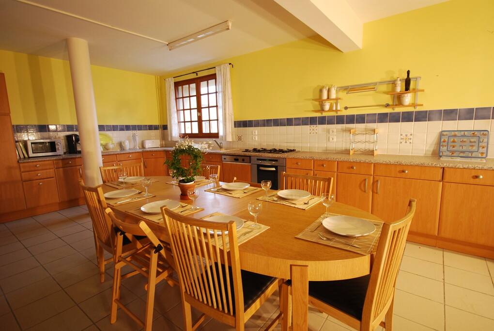 Huge kitchen