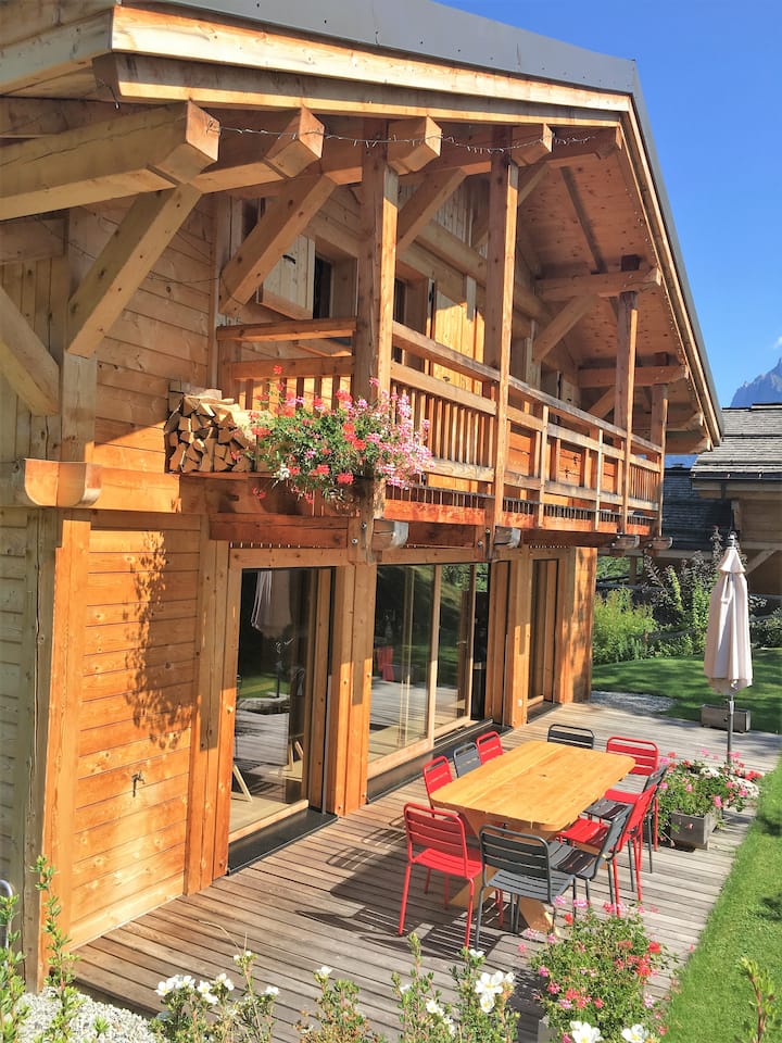 Chalet D'exception. Calme. Services Sur Mesure. - Combloux