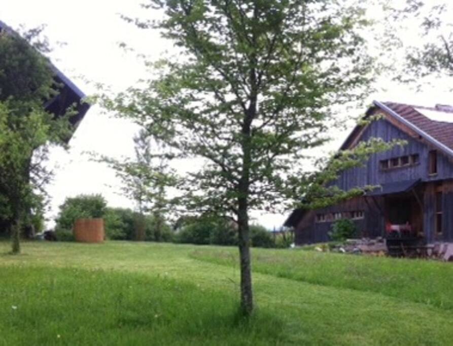 Le jardin entièrement clos