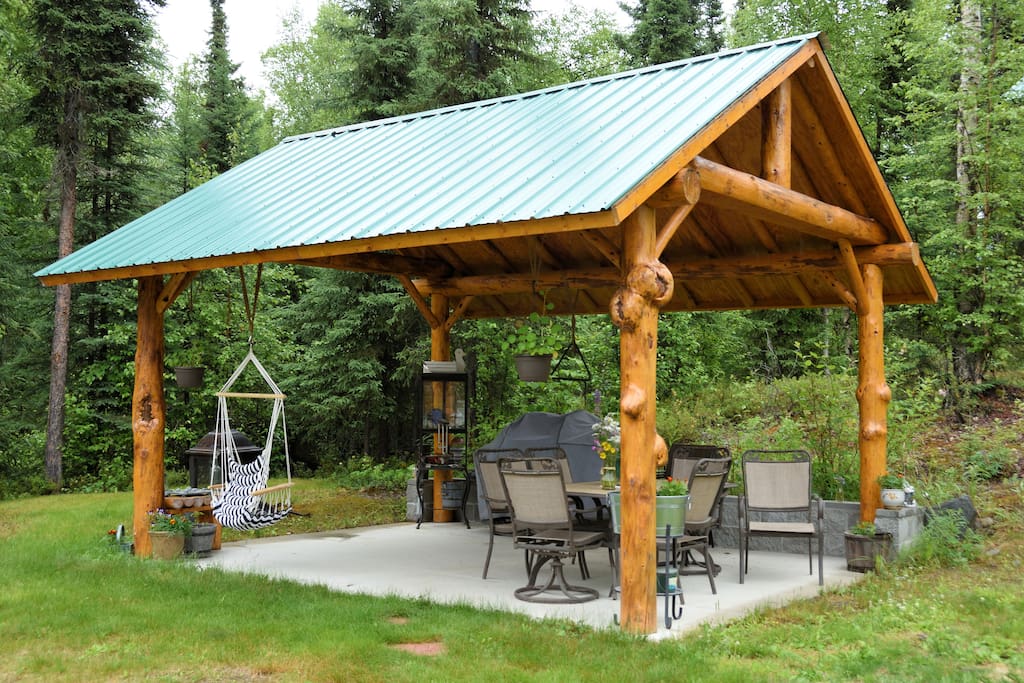 Covered picnic area