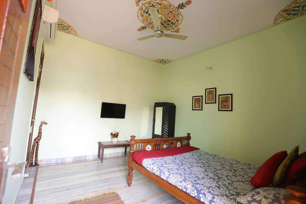 Deluxe double AC bedroom