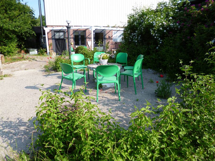 Die runde Terrasse