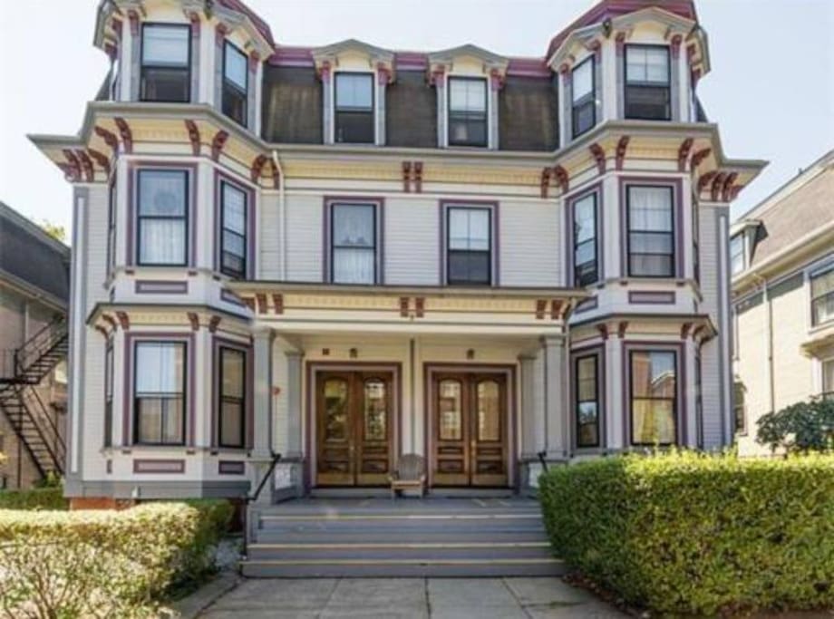 Front of the house