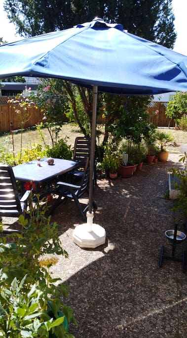 Vom Esszimmer in den Garten