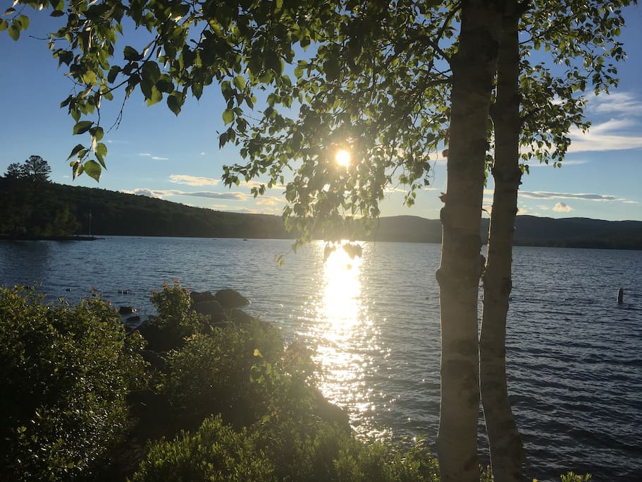 Sunset at Elkins Beach- 4m away!
