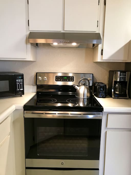 New stainless steel stove (May 2017)