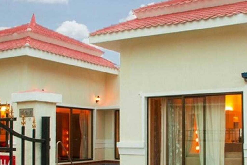 Exterior of the Villa