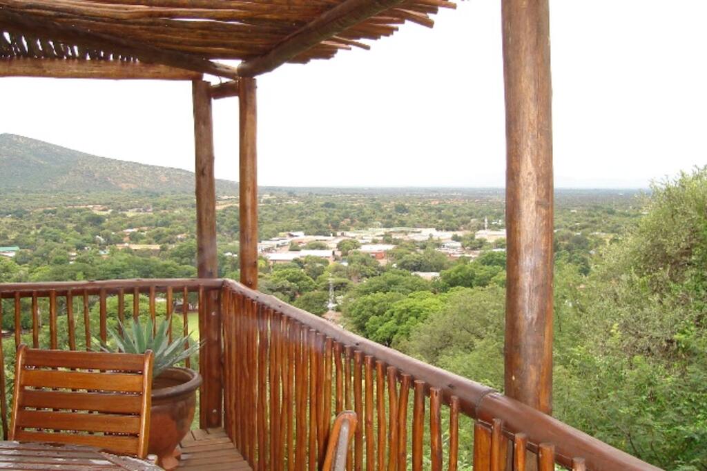 View over the town