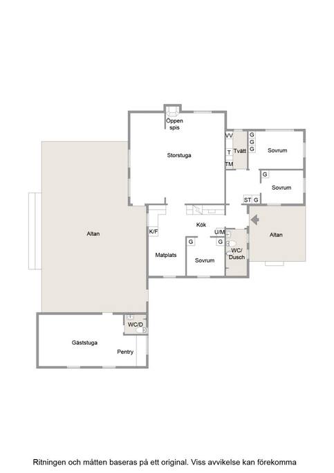 plan over main and guesthouse