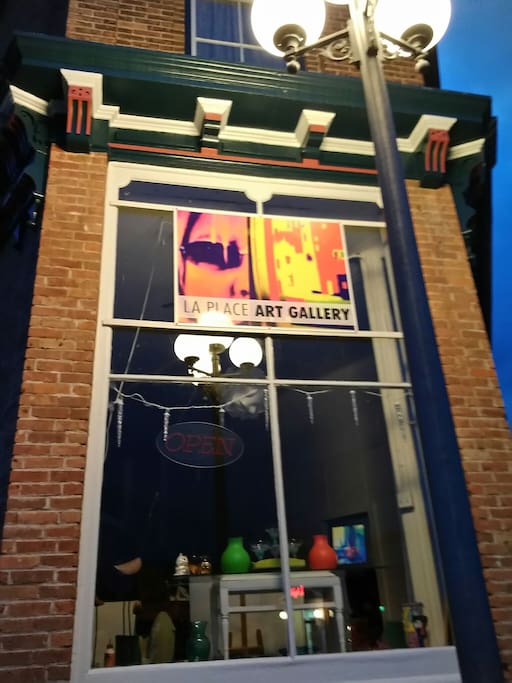 LA Place Art Gallery by appointment Jordan NY 5 miles away. Located across from historical Canal Park with more walking biking trails. Just ask me. You may bring wine to share.