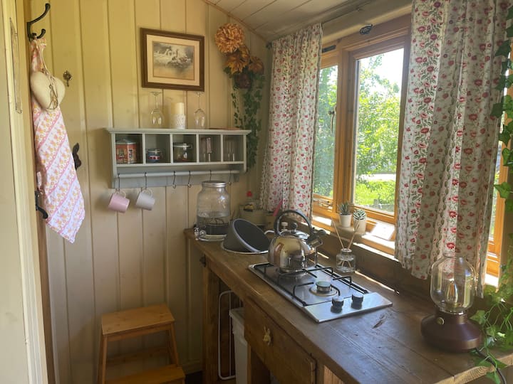'Horace' New Forest Shepherds Hut, Travelers Rest - Lyndhurst