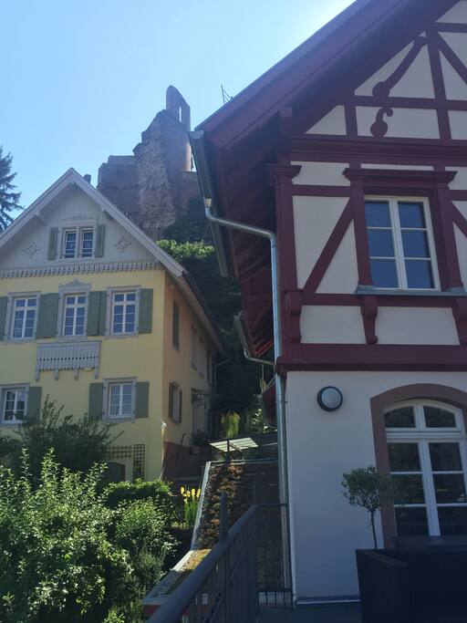 View from the balcony