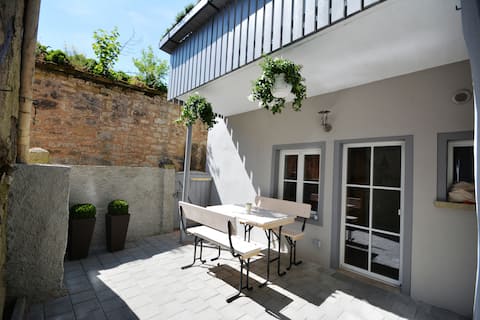 Ground-level apartment in the old town on Plönlein