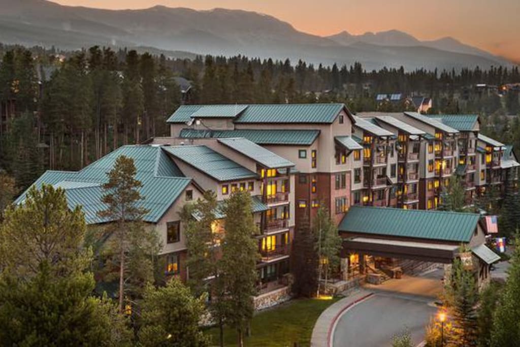 Beautiful evening Valdoro Mountain Lodge