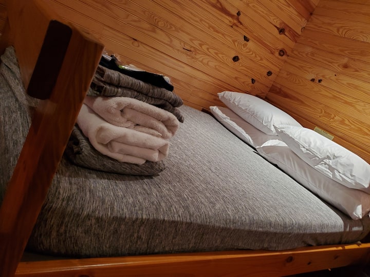 2 identical Double Beds