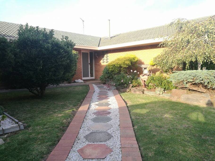 Front Entrance to the property