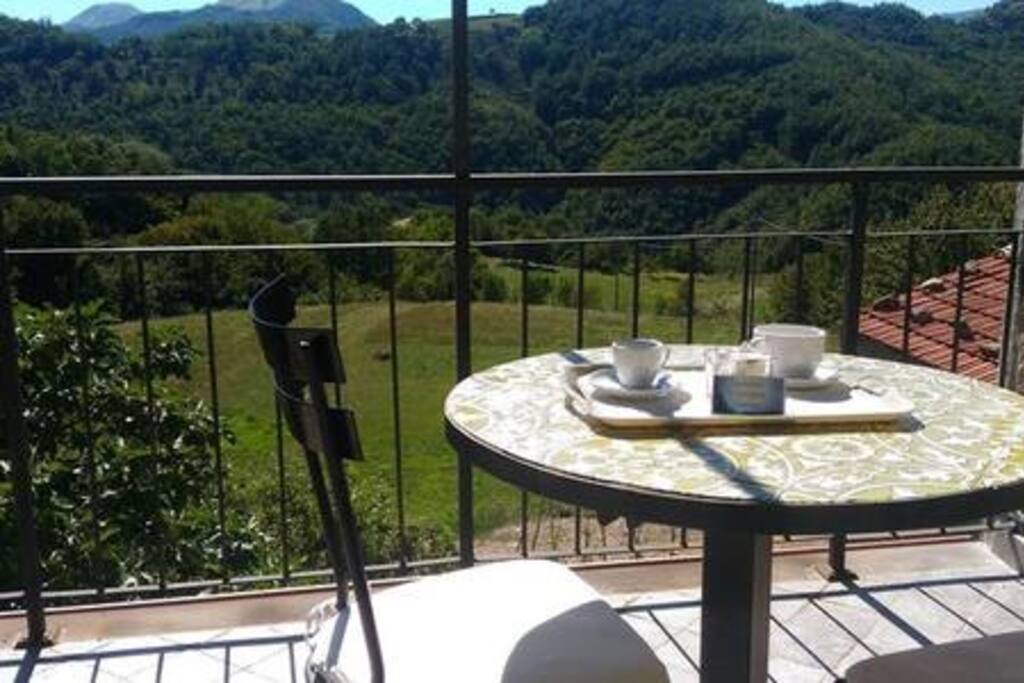 Breakfast on terrace