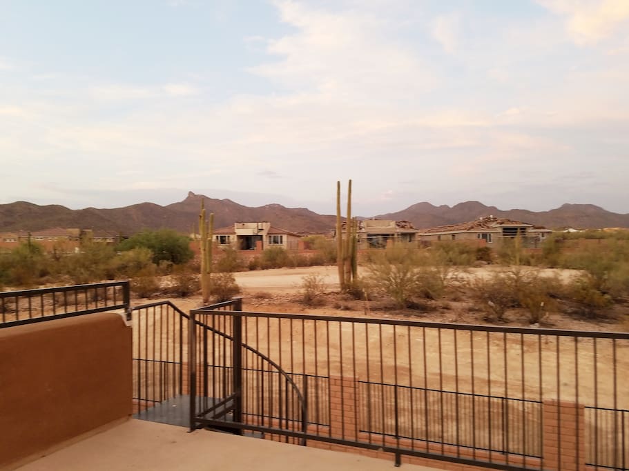 View from sunset roof deck.
