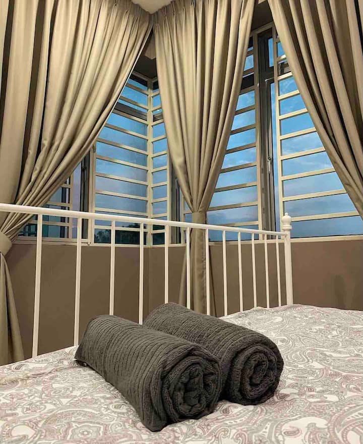 Master bedroom | Inap Kayangan Puncak Alam