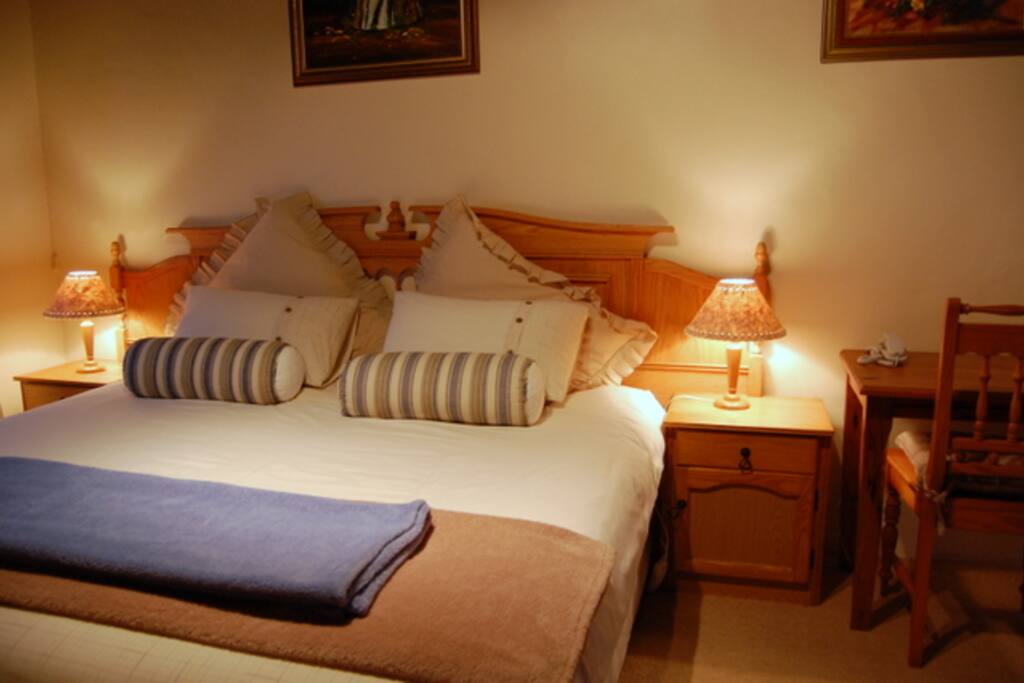 Main bedroom in chalet
