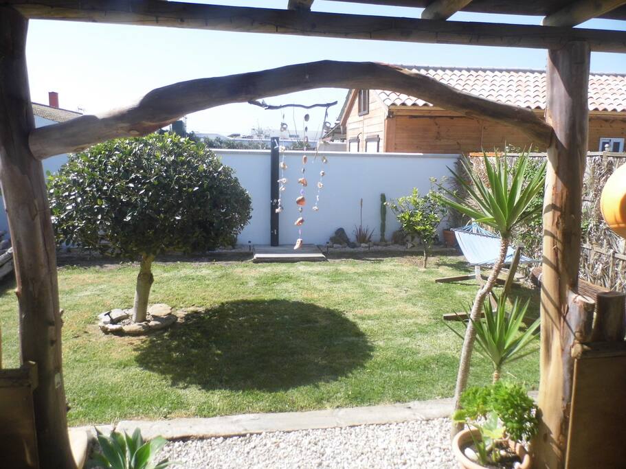 View from doorway