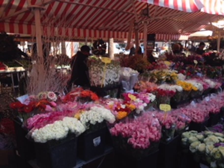 One Block from the Flower Market