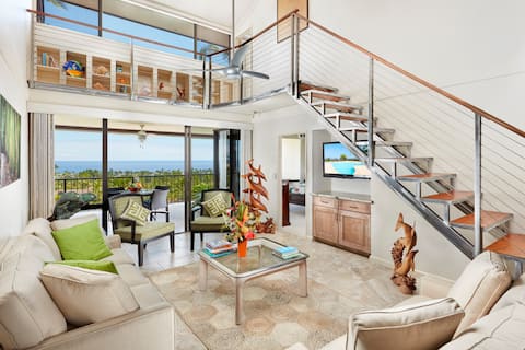 Top Airbnb: Stunning 5 Star Ocean View Condo! in Kahaluu Keauhou