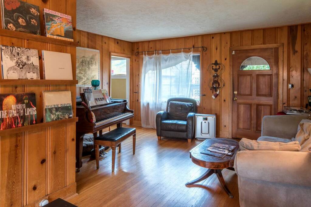 Shared Living Room with Grand Piano