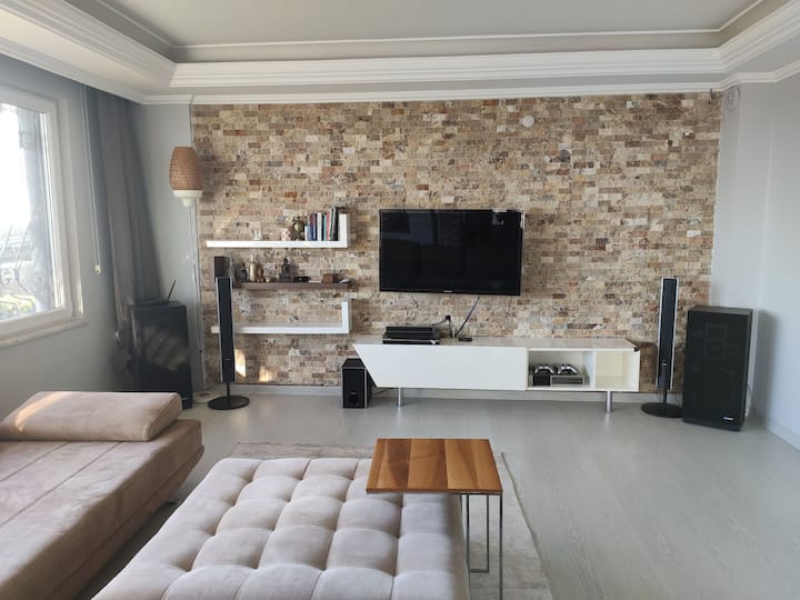 Sea & Sunset View Flat With Garden In Lara Antalya - Antalya Airport (AYT)
