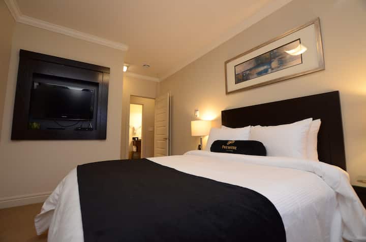 Des draps de style hôtel pour vous assurer que vous êtes reposé et rafraîchi