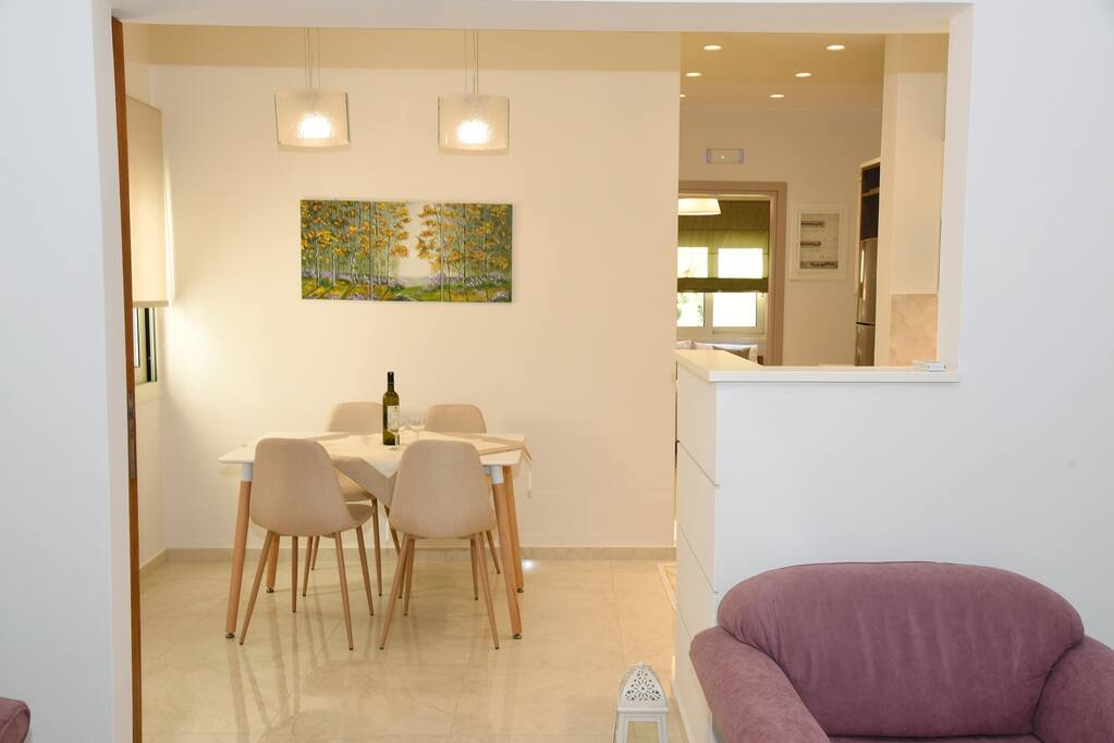 Dining table.