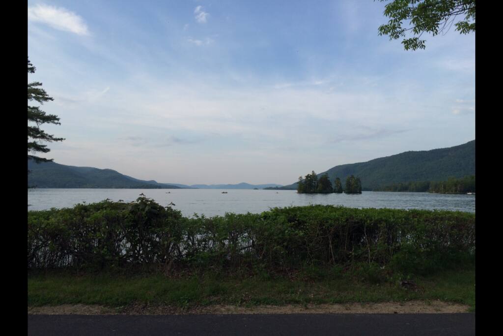 View Looking North Up Lake George