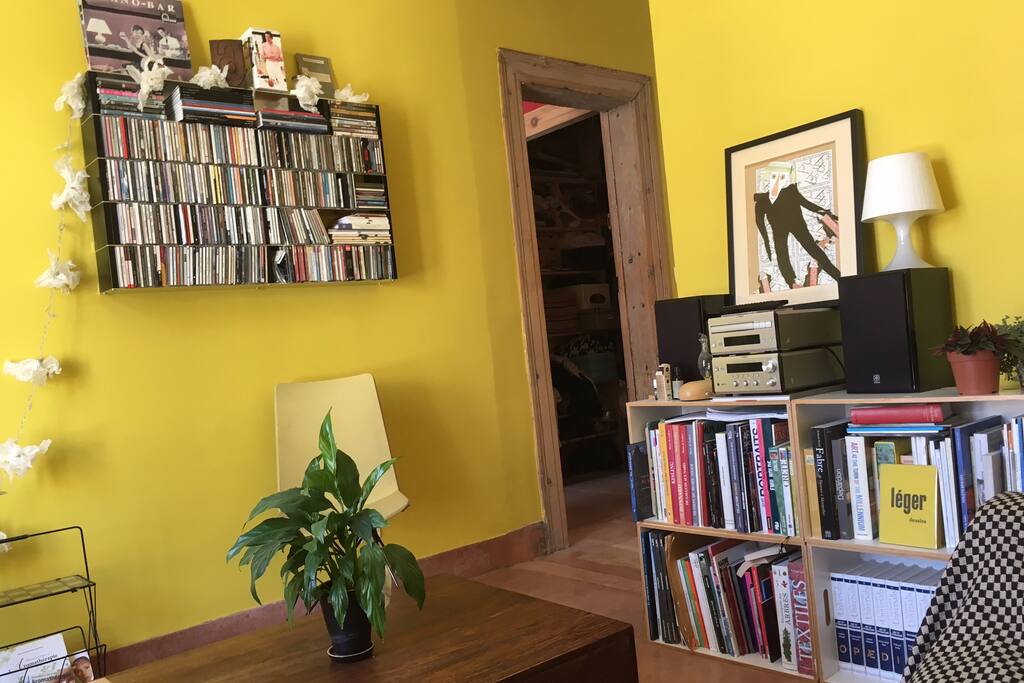 La pièce centrale côté salon...