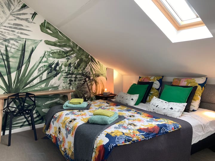 Comfortable suite in architect's house Nantes Houses for Rent in