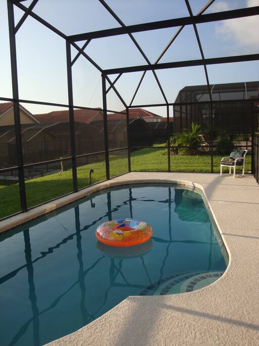 Enjoy your private heated pool