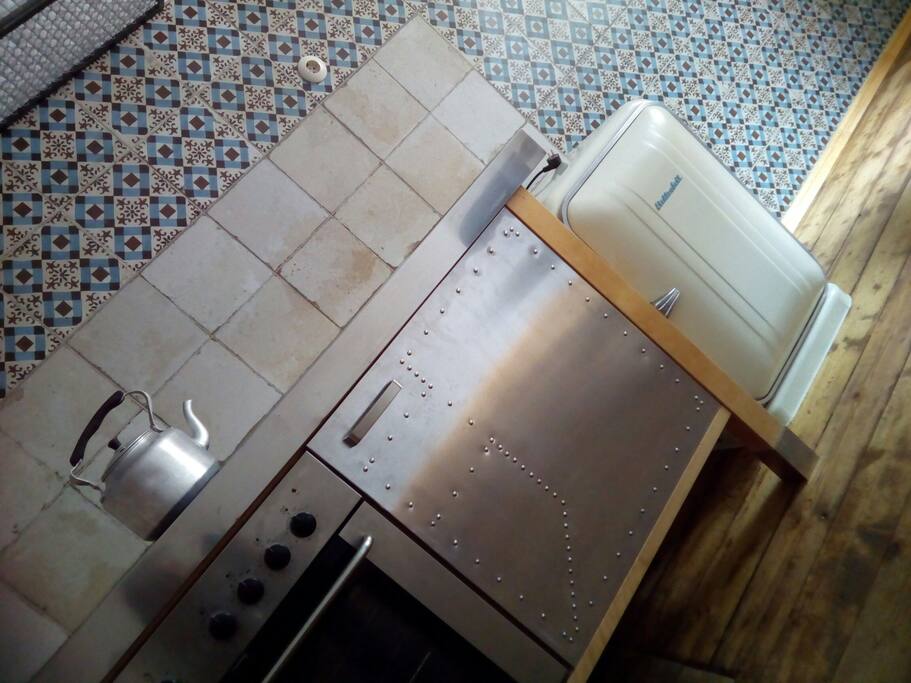 KITCHEN with dining place for 4 persons